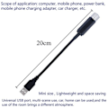 Miniatyrbilde 4 av 5: Bilstjernelys LED-stjernelys Bilinnredning Atmosfære Tak Nattstjernelys Lampe USB Atmosfærelys (Blå)