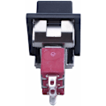 Miniatyrbilde 3 av 5: AC 250V/3A 125V/5A SPDT Momentan 3-posisjons vippebryter T80-R