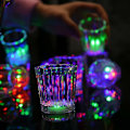 Miniatyrbilde 4 av 4: Lysende shotglass, sett med 24 stk., party favors, shotglass for voksne, LED-blinkende drikkeglass, gløder i mørket