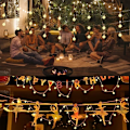 Miniatyrbild 4 av 5: Fairy Lights, 80 LED Julkulor 8 Ljuslägen med Timerfunktion, Vattentäta LED-Fairy Lights för inomhus och utomhus, Sovrum, Fest, Bröllop