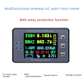 Miniatyrbild 5 av 5: 2,4 tums AC100A solcellsladdningsbatteri Coulombmeter Voltmeter Kit Kapacitetsmonitor Ström