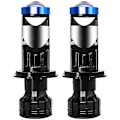 Miniatyrbilde 1 av 5: H7 Mini P5 Linse Led Linse Stråle 6000k Hvitt Lys Dc9-36v Frontlykt 35w Billampe