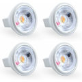 Miniatyrbilde 1 av 5: 3W MR11 GU4 LED-pære Varmhvit 3000K AC/DC 12V Tilsvarer 35W Halogenpære Perfekt for hjem, kontor, butikk, supermarked, barer, kafé, utstilling,