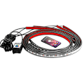Miniatyrbillede 1 af 5: 4 stk. Bil Under Glow Fleksibel Strip APP Kontrol RGB LED Chassis Lys