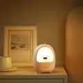Miniatyrbillede 5 af 5: LED Dyrekontakt Nattelys Justerbar Amning Søvnlampe Børn USB Genopladelig Sengelampe Gul