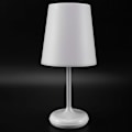 Miniatyrbilde 3 av 5: LED trykk sensor bordlampe dimbar nattlys med USB-lader fjernkontroll for kontor soverom hjem