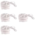 Miniatyrbillede 3 af 5: 4 stk. Mini USB Vaskemaskine To-vejs Roterende Turbine Bærbar Vaskemaskine til Sokker Underbukser til Rejser