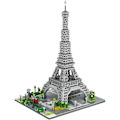Miniatyrbillede 1 af 5: Byg Eiffel-tårnet Miniature Blocks Set, 3369 stykker Miniature Blocks 3d puslespil legetøj, gaver til voksne og børn