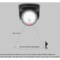 Pikkukuva 2 / 5: Ulkoseinävalaisin liikeanturilla - 1000 lumenin LED-ulkovalaistus - Akulla toimiva langaton valaistus - 360 asteen kääntö ja kallistus