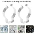 Miniatyrbillede 4 af 5: 120 stk. T8 LED Pærer U-Klips Holder Fluorescerende Rørlampeholder
