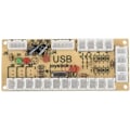 Miniatyrbillede 1 af 5: 2X Zero Delay Arcade USB ENCODER PC TIL JOYSTICK FOR 5PIN JOYSTICK & 2.8MM KNAP