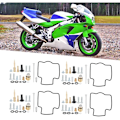 Pikkukuva 4 / 5: 4kpl Moottoripyörän Kaasuttimen Korjaussarja Kawasaki ZX750 Ninja ZX7R 19962003
