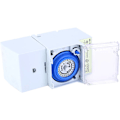 Miniatyrbilde 4 av 5: SUL181h Mekanisk Timer 24 Timer Kvartsmotor Timerbryter Relé 110 230VAC 16A