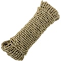 Pikkukuva 1 / 5: Kierretty sisal-köysi 3 säiettä 10 m x 6 mm luonnonvärinen
