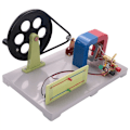 Miniatyrbillede 3 af 5: AC og DC håndsvinggeneratormodel, demonstrationsmotorgeneratoraktivitetsmodel, enhedseksperimentelt udstyr
