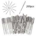 Miniatyrbillede 2 af 5: 200 stk. Hjemme-Symaskine-Nål Kombination Gammel Stil Multifunktionel Motor Universal Tilbehør