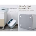 Miniatyrbilde 5 av 5: Rektangulær Multifunksjonell Vevboks, Vevboks, Papirhåndkleholder, Stilig Oppbevaringsboks for Stue, Soverom, Kontor (Blå) HIASDFL