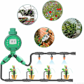 Miniatyrbild 4 av 5: Automatisk bevattningstimer, bevattningskontroll, bevattningstimer för bevattningssystem för bevattning av växter, bevattningsschema för trädgård gräsmatta balkong Yar