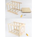 Miniatyrbilde 5 av 5: Roterende Ørepyntstativ og Organizer, Klassisk 4-trinns Display, 96 Huller 112 Spor