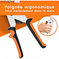Miniatyrbillede 2 af 5: Professionelle øjepunch-tænger - Minimal anstrengelse - Hulningstang med 100 øjer (indre Ø 10 mm)