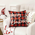Miniatyrbilde 3 av 5: Juleputetrekk Rustikk Buffalo Plaid Putetrekk for 45X45Cm