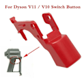 Miniatyrbilde 3 av 5: Slitesterk rød bryterknapp for Dyson V10 V11 støvsuger