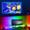 Miniatyrbilde 3 av 5: LED-lysstripe Bluetooth Fleksibel Lampe Stripe Diode SMD5050 DC5V Skrivebordsskjerm TV Bakgrunn Rombelysning USB-kabel, 1M