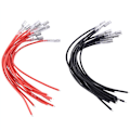Miniatyrbillede 2 af 5: 20 stk. 16AWG Silikon 4,0 mm Han og Hun til MN SCX10 TRX4 RC Bil 370/540/775 Børstet Motor ESC