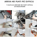Miniatyrbild 4 av 5: Förlängningsborr Flexibel förlängningsbit 295mm Ledaxel Högpresterande 360 rotationsvinkel Skruvmejseladapter, Orange