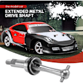 Miniatyrbilde 5 av 5: 4 stk 2 mm metall universalledd akseltransmisjon CVD utvidet for K969 K979 K989 P929 1/28 RC bil oppgraderingsdeler