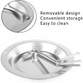 Miniatyrbilde 3 av 5: Røykfritt kyllingstativ i rustfritt stål, vertikalt kyllingstativ, non-stick kyllingrist, vertikale stekestativ, non-stick kyllingrist, for ovn, grill