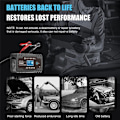 Miniatyrbillede 3 af 5: 12V24V Fuldautomatisk Intelligent Batterioplader 8A Bærbar Høj Effekt Bil Motorcykel Batterioplader til Opladning EU Stik