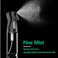 Miniatyrbillede 3 af 5: Hårsprayflaske, 200ML Hårstylingspray Ultrafin Hårspray Genanvendeligt Hårværktøj Hårspray til frisør, planter, blomster-