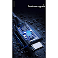 Miniatyrbild 5 av 5: 6 i 1 USB-testare DC4-30V IPS Digital Display Spänning Ström Tid Kapacitetsmätare Detektor för Ström, Spänning, Svart