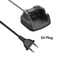 Miniatyrbilde 2 av 4: C-51 Batterilader Skrivebordsladingstasjon for UV-K5/UV-K6/UV-K58/UV-5R pluss Toveisradio EU-kontakt