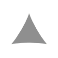 Miniatyrbilde 1 av 4: Skygge seil - 4x4x4 Polyester Triangle Solbeskyttelse - Vann-avvisende lerret