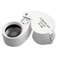 Miniatyrbillede 1 af 4: Juveler Lupe Linse Lupe 40X 25mm 2-Stykke Forstørrelsesglas