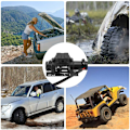 Pikkukuva 2 / 5: Simuloitu automaattinen metallilanka vinssi 1/10 RC-autoon Axial SCX10 90046 TRX4 D90 Redcat, musta