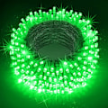 Pikkukuva 2 / 5: 10M Kupariset Jouluvalot, 1000 LED Kuparilanka Valot, Vedenkestävä IP65, Tähtivalot, Vihreä, Sisä- ja Ulkokoristeluun, Puutarhaan, Jouluun, Syntymäpäiville