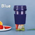 Miniatyrbild 4 av 5: Elektrisk Juicer Blender USB Uppladdningsbar Frukt Mixer Cup Smoothie Maker Multi-Funktion Matberedare, Rosa
