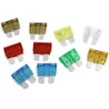 Miniatyrbillede 1 af 2: (R) 10 stk. Multicolor Auto Car ATC Blade Fuses 5A 7.5A 10A 15A 20A 25A 30A