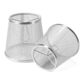 Miniatyrbillede 3 af 5: 4 Pak Gauze Clip-on Lampskærm til Vertikal Vægskål (Sølv)
