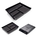 Miniatyrbild 5 av 5: Nedre förvaringsboxfackersättning Center Console Förvaringsbox Organizer Bildelar för Teramont X 2021