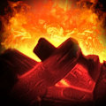 Miniatyrbild 3 av 5: Rektangulär Flammlös Eldstad Lykta Bärbar Simulerings LED USB Laddningsbar Eldstad Lykta för Hem Vardagsrum (Ingen Uppvärmningsfunktion)-A