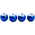 Miniatyrbilde 1 av 5: 4X 8 Ball Biljard Ball Dekkventilhette for Sykkel Blå