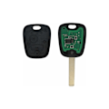 Miniatyrbillede 2 af 5: Komplet nøgle med elektronik til programmering PLIP Peugeot 107 207 307 407 106 206 306 406 Citroen C1 C2 C3 C4 C5 C6 C8 Xsara Saxo Berlingo FJERNBETJENING