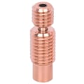 Miniatyrbillede 1 af 5: Helt i metal V6-Crazy Heat Break Kobber og Rustfrit Stål 3D Printer Dyse Hals til 1.75Mm V6 Hotend Opvarmningsblok