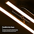 Miniatyrbilde 4 av 5: LED Taklampe, Moderne Parallell Stripe Design Taklampe med 2 Stykker Parallell Stripe Lys for Stue Soverom Spisestue