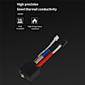 Miniatyrbillede 3 af 5: 2X til 2 Hotend Sæt 24V 60W Patronvarmer Ekstruderhoved Messingdyse 3D Printer Neo/Max/plus