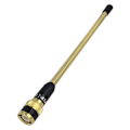Miniatyrbillede 1 af 5: VHF 136-174 MHz 6,8 tommer BNC-antenne til ICOM V80 V80E V82 V85 bærbar radio